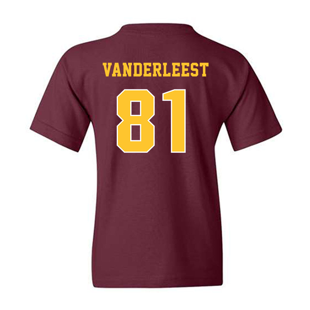 Central Michigan - NCAA Football : Tayte Vanderleest - Classic Fashion Shersey Youth T-Shirt-1