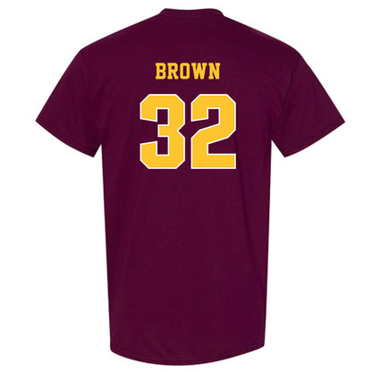 Central Michigan - NCAA Football : Donovan Brown - Classic Fashion Shersey T-Shirt-1