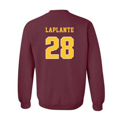 Central Michigan - NCAA Women's Soccer : Sarah Laplante - Classic Fashion Shersey Crewneck Sweatshirt-1