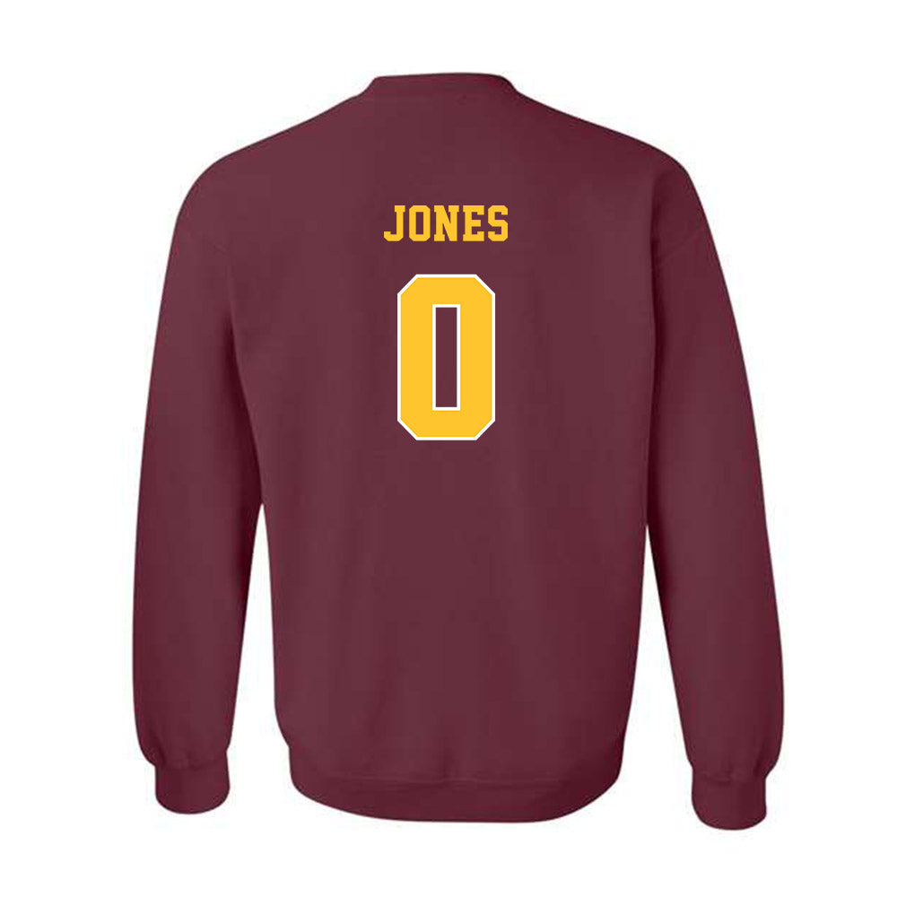 Central Michigan - NCAA Football : Kendall Jones - Classic Fashion Shersey Crewneck Sweatshirt-1