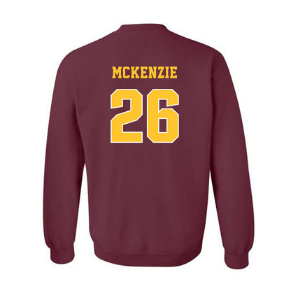 Central Michigan - NCAA Football : Matthew McKenzie - Classic Fashion Shersey Crewneck Sweatshirt-1