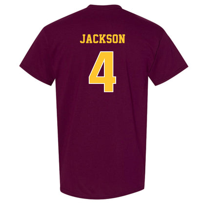 Central Michigan - NCAA Football : Jaion Jackson - Classic Fashion Shersey T-Shirt-1