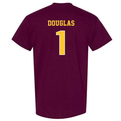 Central Michigan - NCAA Football : JJ Douglas - Classic Fashion Shersey T-Shirt-1