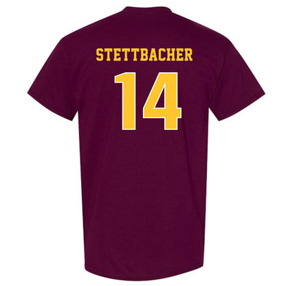 Central Michigan - NCAA Baseball : Drew Stettbacher - Classic Fashion Shersey T-Shirt-1