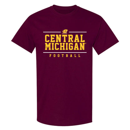 Central Michigan - NCAA Football : Xavier White - Classic Fashion Shersey T-Shirt-0