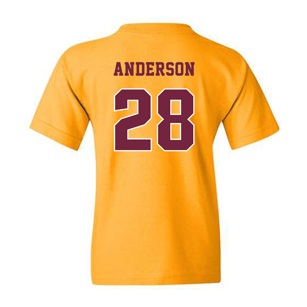 Central Michigan - NCAA Football : Nolan Anderson - Classic Fashion Shersey Youth T-Shirt-1