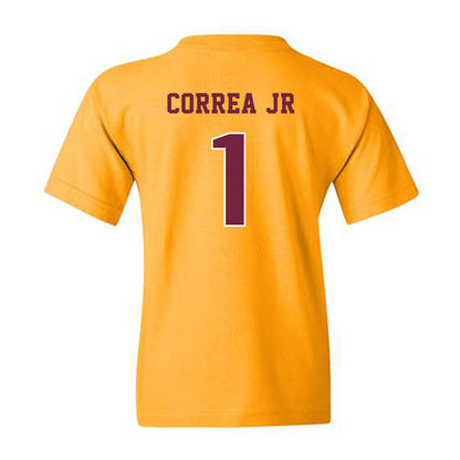 Central Michigan - NCAA Baseball : Miguel Correa Jr - Classic Fashion Shersey Youth T-Shirt-1