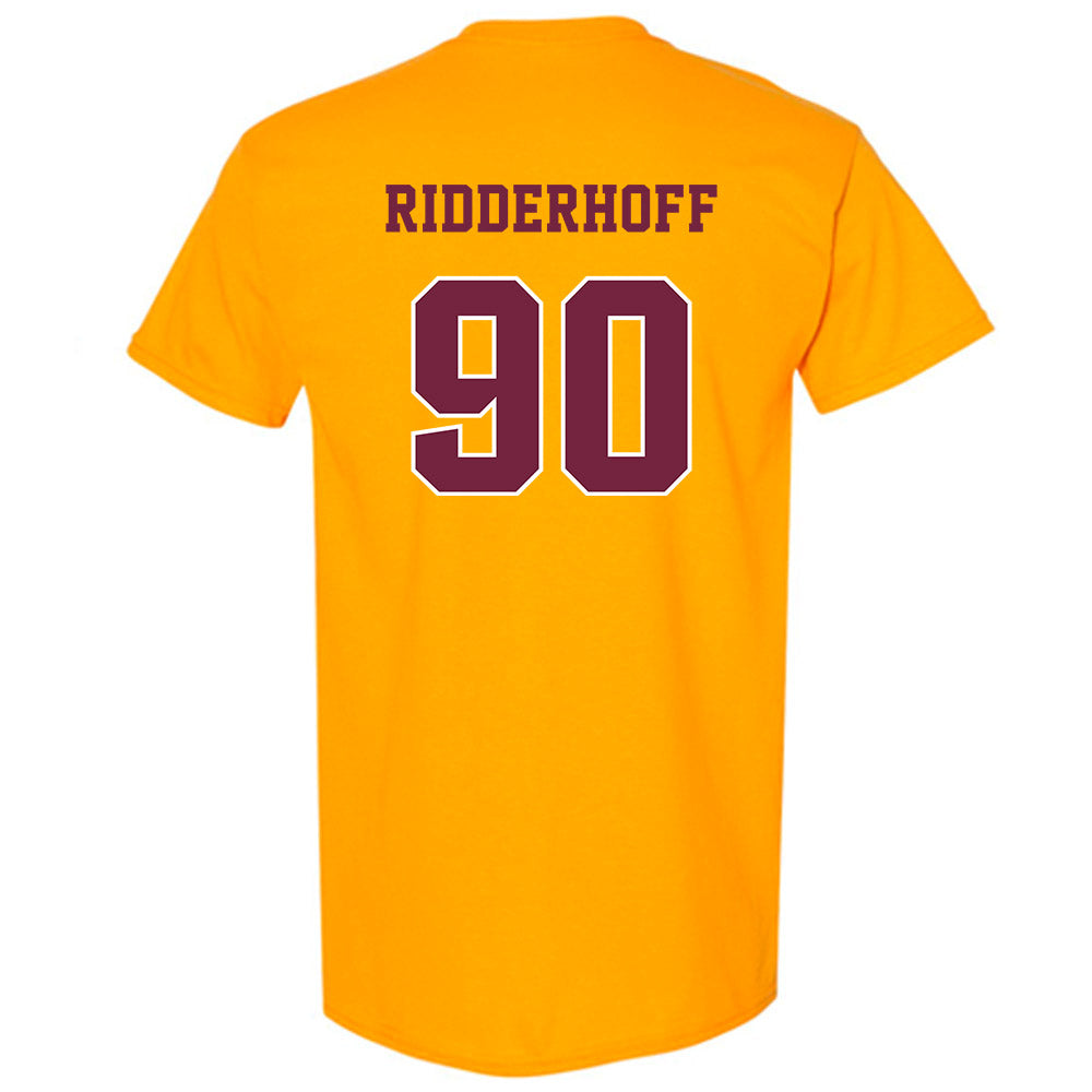 Central Michigan - NCAA Football : Connor Ridderhoff - Classic Fashion Shersey T-Shirt-1