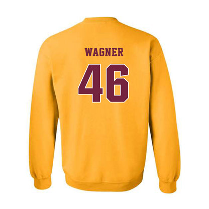 Central Michigan - NCAA Football : Zack Wagner - Classic Fashion Shersey Crewneck Sweatshirt-1