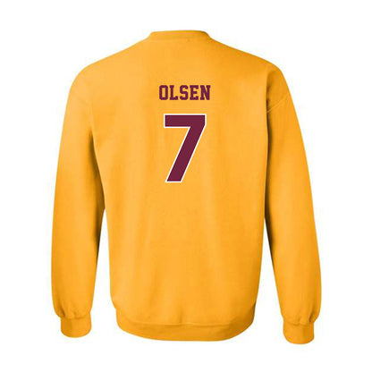Central Michigan - NCAA Women's Field Hockey : Emma Olsen - Classic Fashion Shersey Crewneck Sweatshirt-1
