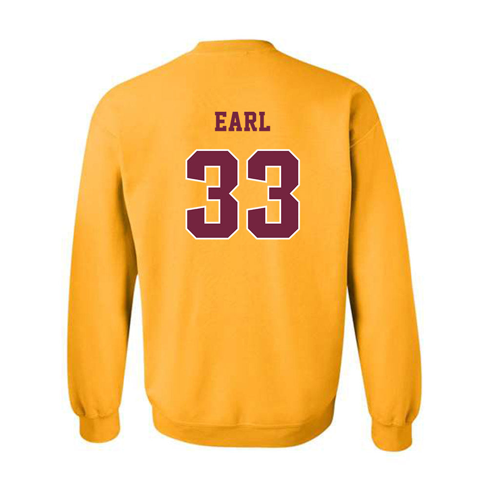 Central Michigan - NCAA Football : Victor Earl - Classic Fashion Shersey Crewneck Sweatshirt-1
