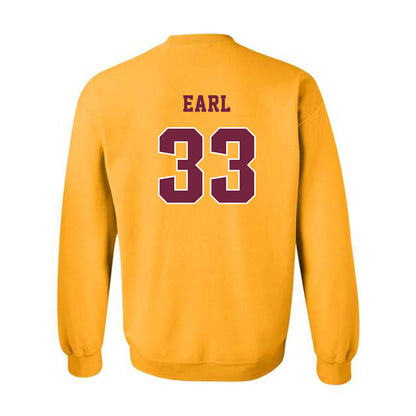Central Michigan - NCAA Football : Victor Earl - Classic Fashion Shersey Crewneck Sweatshirt-1