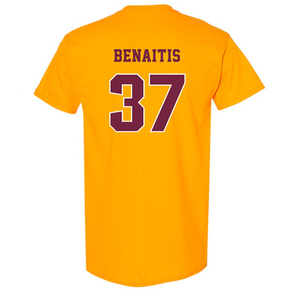Central Michigan - NCAA Football : Colton Benaitis - Classic Fashion Shersey T-Shirt-1