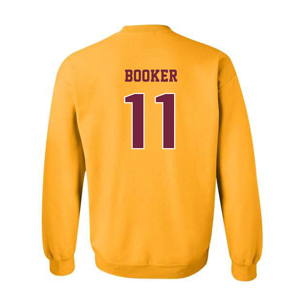 Central Michigan - NCAA Football : Josiah Booker - Classic Fashion Shersey Crewneck Sweatshirt-1