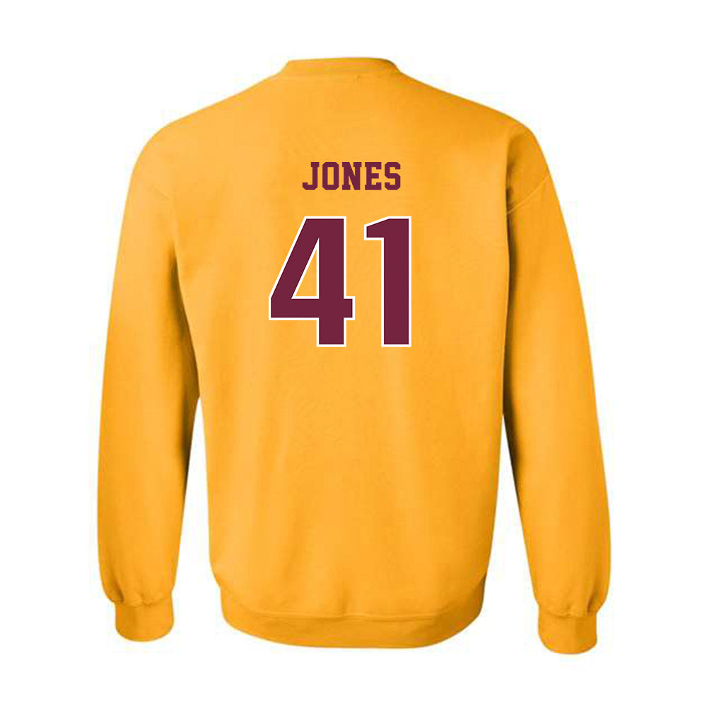 Central Michigan - NCAA Football : Keyton Jones - Classic Fashion Shersey Crewneck Sweatshirt-1
