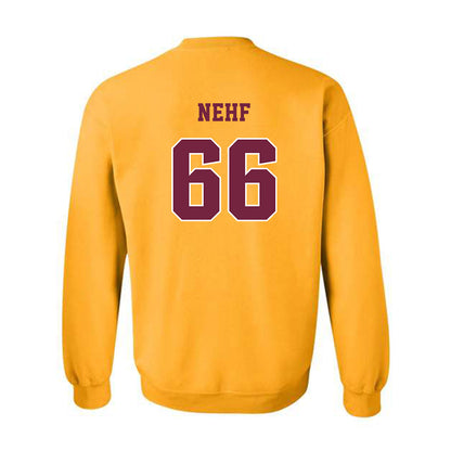 Central Michigan - NCAA Football : Matthew Nehf - Classic Fashion Shersey Crewneck Sweatshirt-1