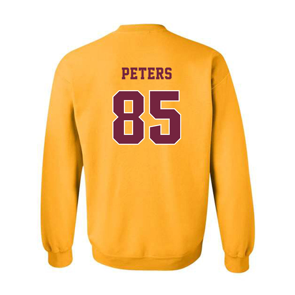 Central Michigan - NCAA Football : Myles Peters - Classic Fashion Shersey Crewneck Sweatshirt-1