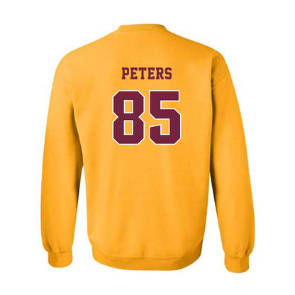 Central Michigan - NCAA Football : Myles Peters - Classic Fashion Shersey Crewneck Sweatshirt-1
