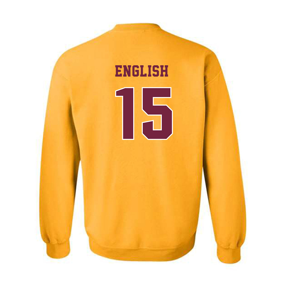 Central Michigan - NCAA Women's Lacrosse : Margaret English - Classic Fashion Shersey Crewneck Sweatshirt-1