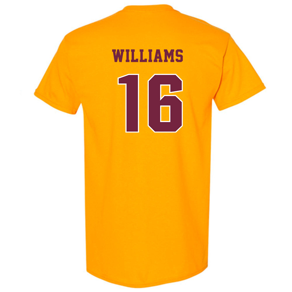 Central Michigan - NCAA Football : Nasir Williams - Classic Fashion Shersey T-Shirt-1