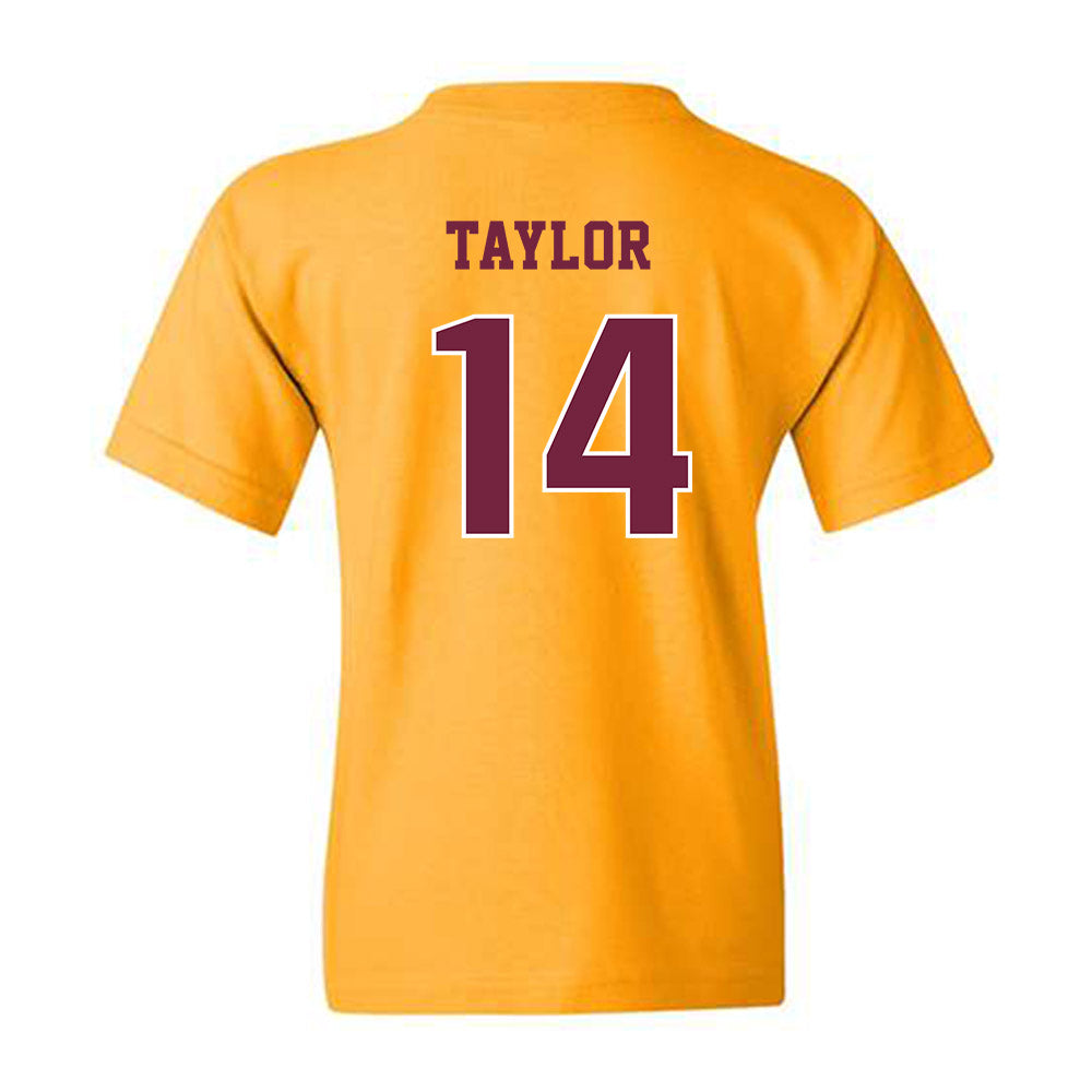 Central Michigan - NCAA Football : Justin Taylor - Classic Fashion Shersey Youth T-Shirt-1