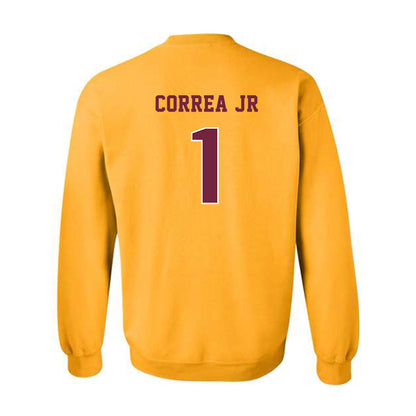 Central Michigan - NCAA Baseball : Miguel Correa Jr - Classic Fashion Shersey Crewneck Sweatshirt-1