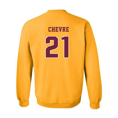 Central Michigan - NCAA Women's Basketball : Zareia Chevre - Classic Fashion Shersey Crewneck Sweatshirt-1