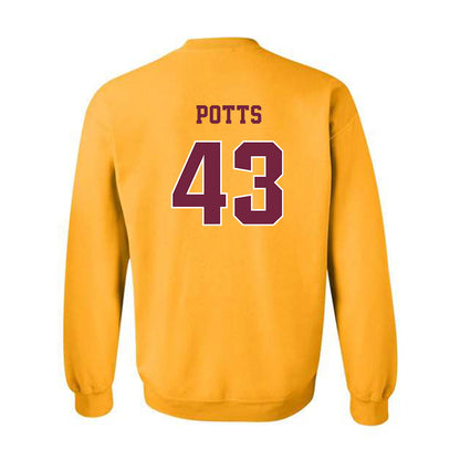 Central Michigan - NCAA Baseball : Tyson Potts - Classic Fashion Shersey Crewneck Sweatshirt-1