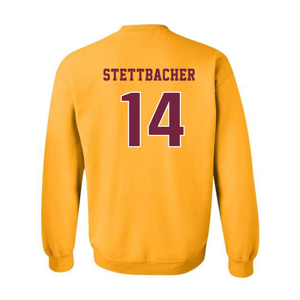 Central Michigan - NCAA Baseball : Drew Stettbacher - Classic Fashion Shersey Crewneck Sweatshirt-1