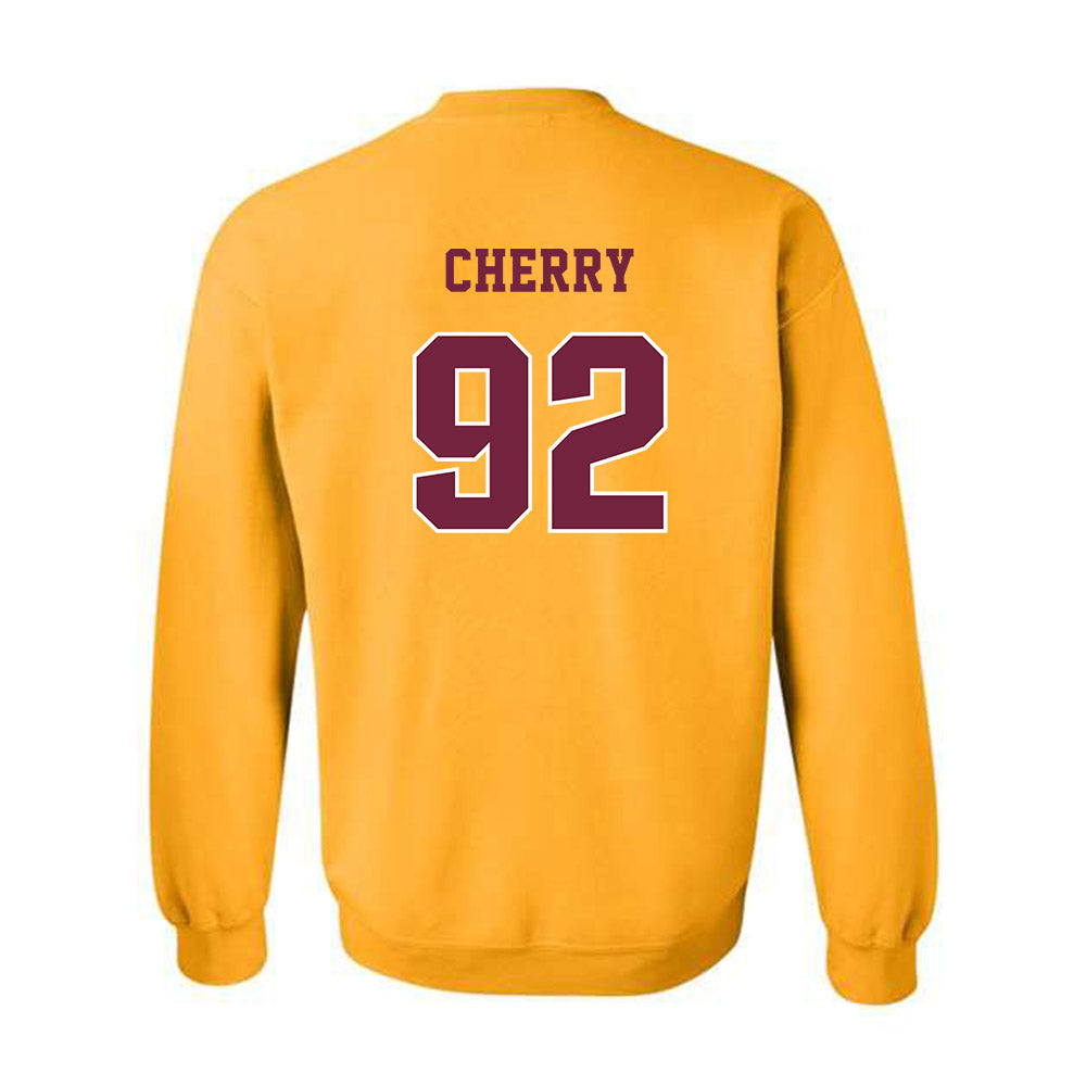 Central Michigan - NCAA Football : Jaxon Cherry - Classic Fashion Shersey Crewneck Sweatshirt-1