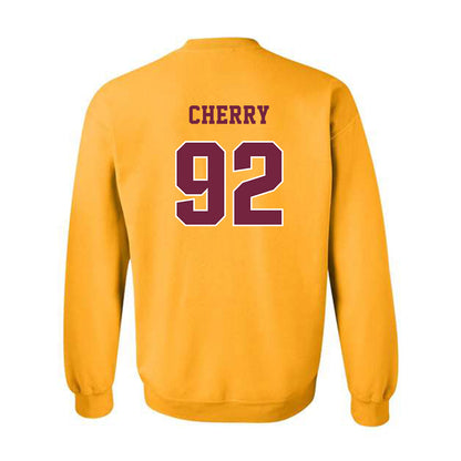 Central Michigan - NCAA Football : Jaxon Cherry - Classic Fashion Shersey Crewneck Sweatshirt-1