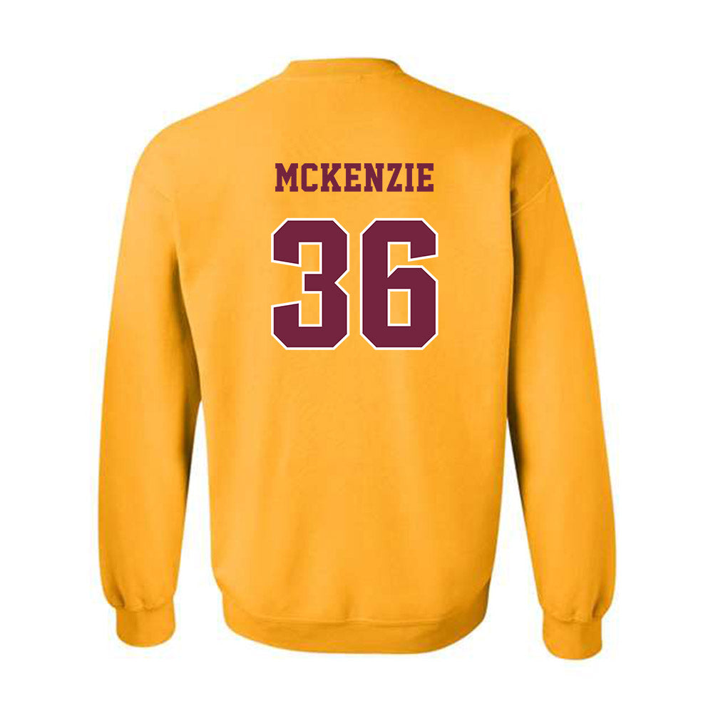 Central Michigan - NCAA Football : Jeremiah McKenzie - Classic Fashion Shersey Crewneck Sweatshirt-1