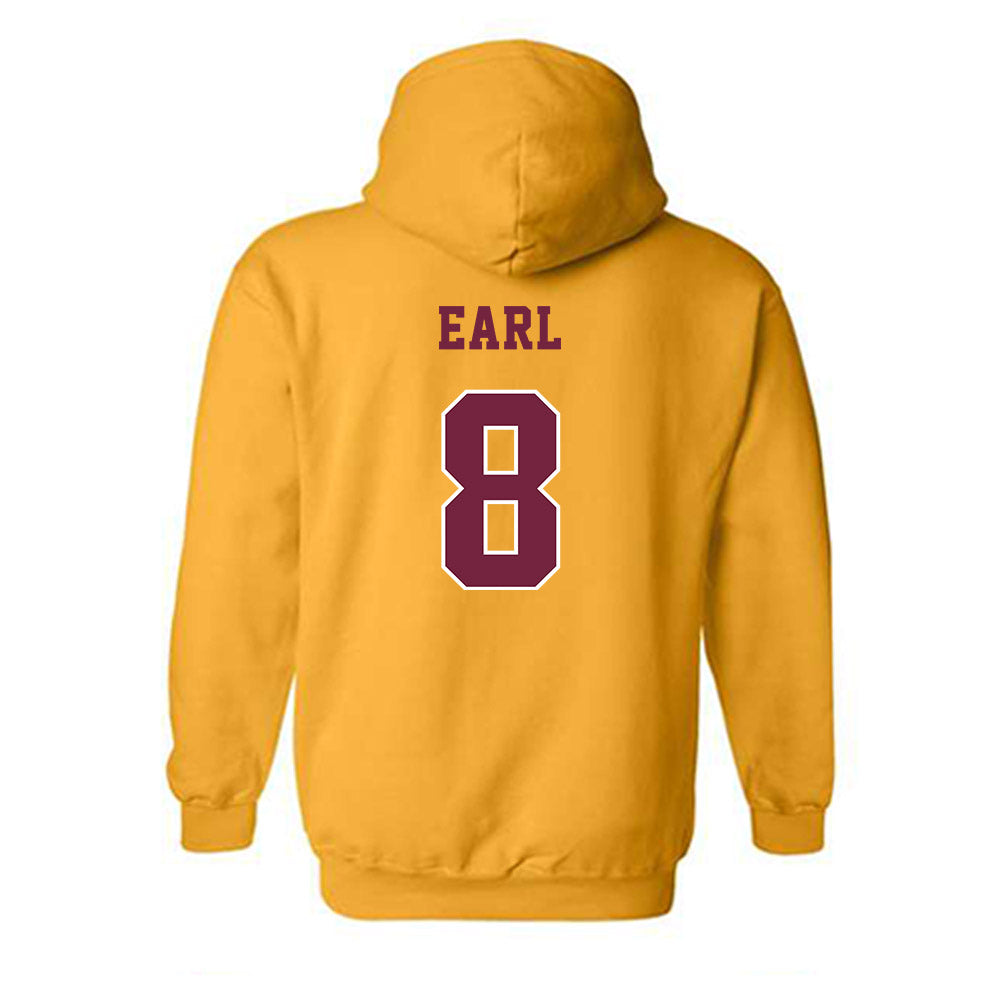 Central Michigan - NCAA Football : Victor Earl - Classic Fashion Shersey Hooded Sweatshirt-1