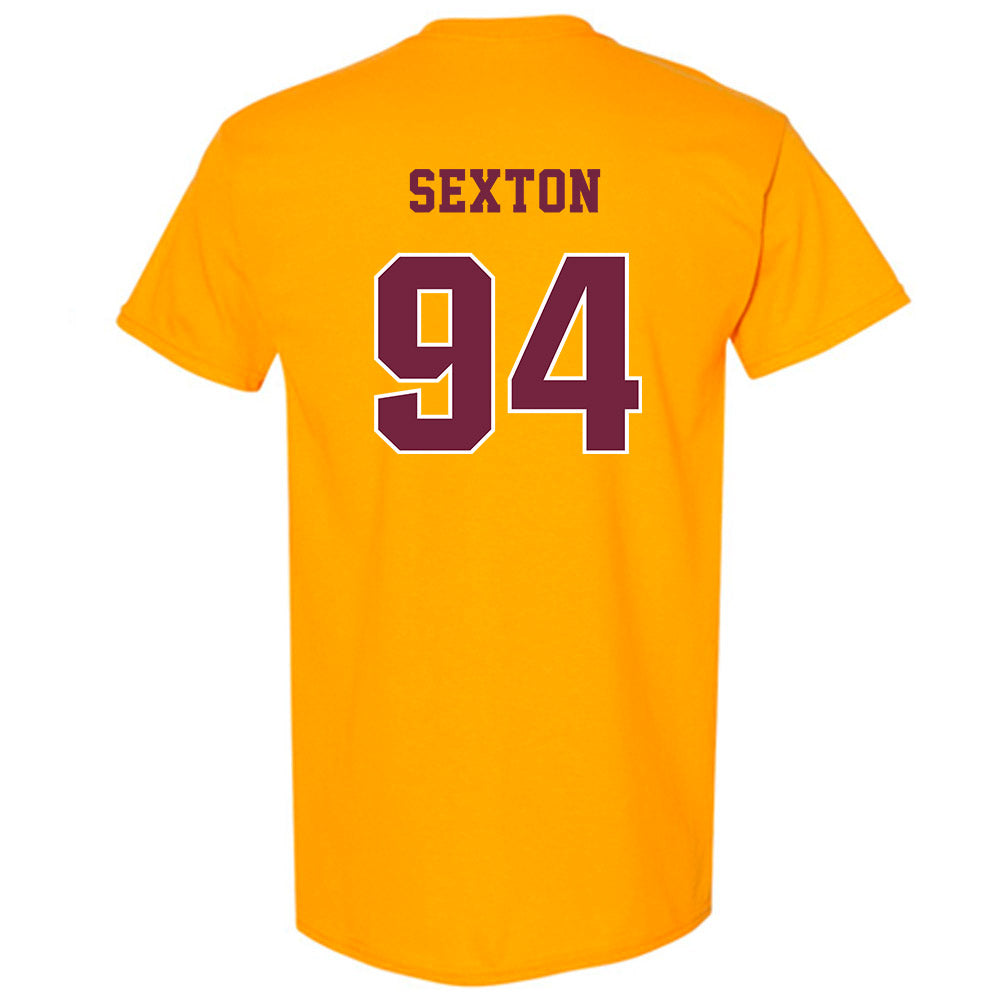 Central Michigan - NCAA Football : Matt Sexton - Classic Fashion Shersey T-Shirt-1