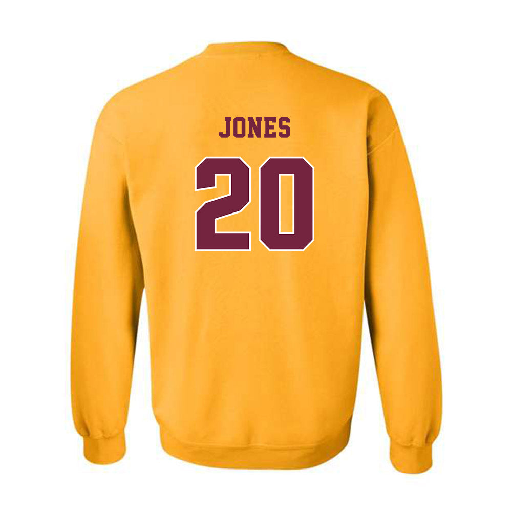 Central Michigan - NCAA Football : JaJuan Jones - Classic Fashion Shersey Crewneck Sweatshirt-1