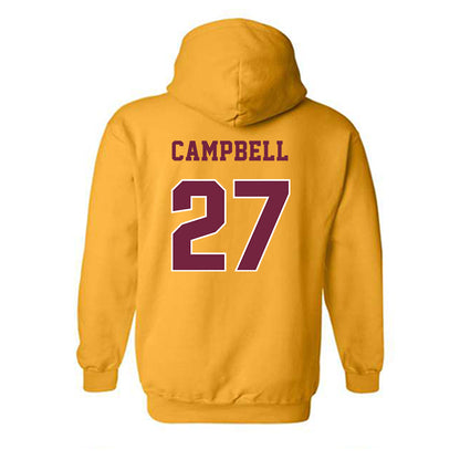 Central Michigan - NCAA Football : Tysen Campbell - Classic Fashion Shersey Hooded Sweatshirt-1