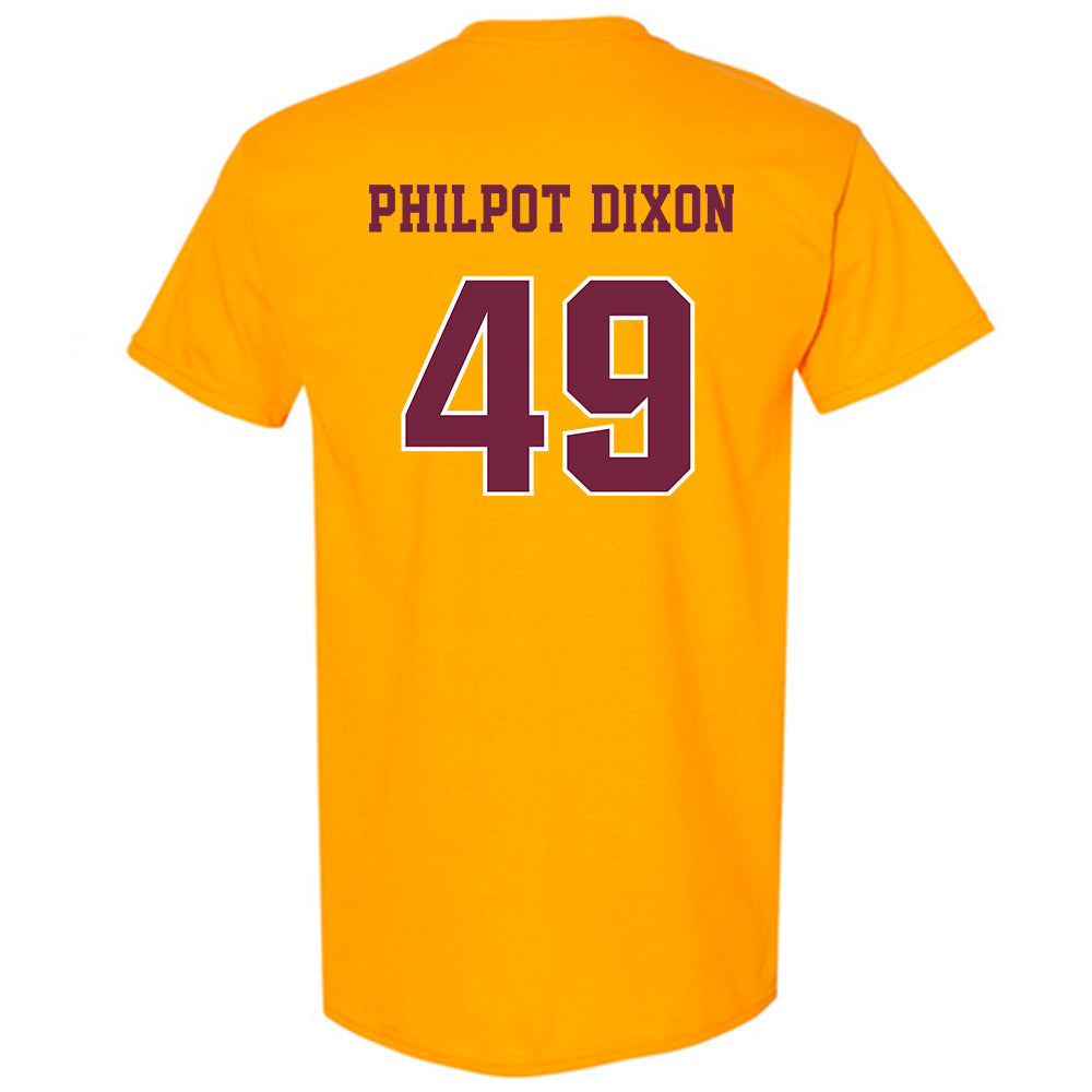 Central Michigan - NCAA Football : Jason Philpot Dixon - Classic Fashion Shersey T-Shirt-1