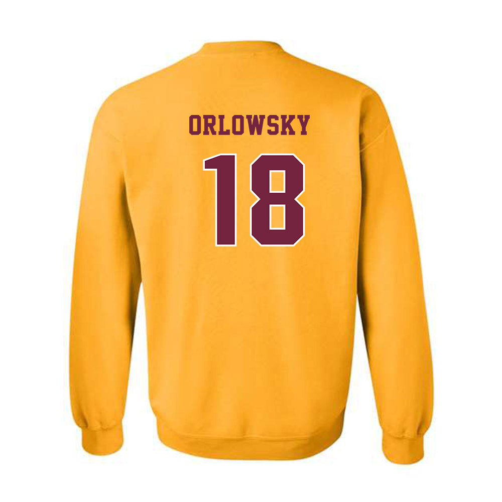 Central Michigan - NCAA Women's Soccer : Maya Orlowsky - Classic Fashion Shersey Crewneck Sweatshirt-1