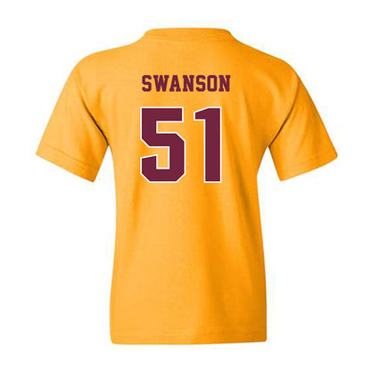 Central Michigan - NCAA Football : Landon Swanson - Classic Fashion Shersey Youth T-Shirt-1