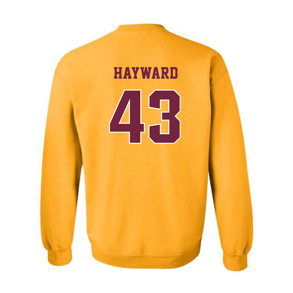 Central Michigan - NCAA Football : Kameranwas Hayward - Classic Fashion Shersey Crewneck Sweatshirt-1