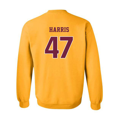 Central Michigan - NCAA Football : Jayel Harris - Classic Fashion Shersey Crewneck Sweatshirt-1