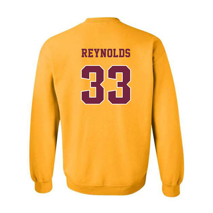 Central Michigan - NCAA Football : Elijah Reynolds - Classic Fashion Shersey Crewneck Sweatshirt-1