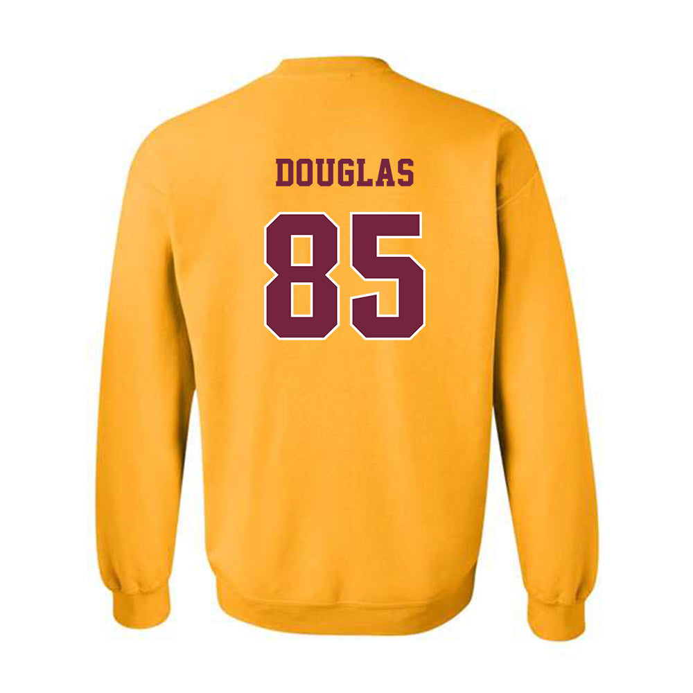 Central Michigan - NCAA Football : JJ Douglas - Classic Fashion Shersey Crewneck Sweatshirt-1