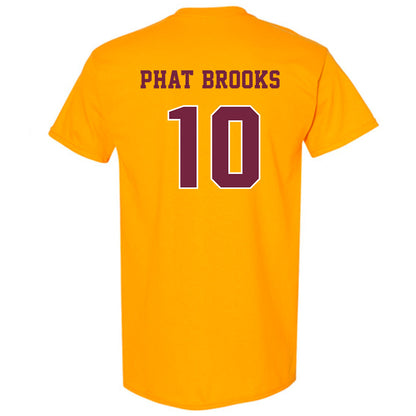 Central Michigan - NCAA Men's Basketball : Phat Phat Brooks - Classic Fashion Shersey T-Shirt-1