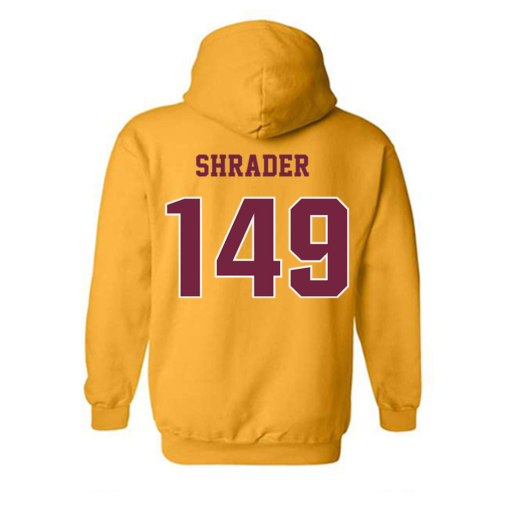 Central Michigan - NCAA Wrestling : Mason Shrader - Classic Fashion Shersey Hooded Sweatshirt