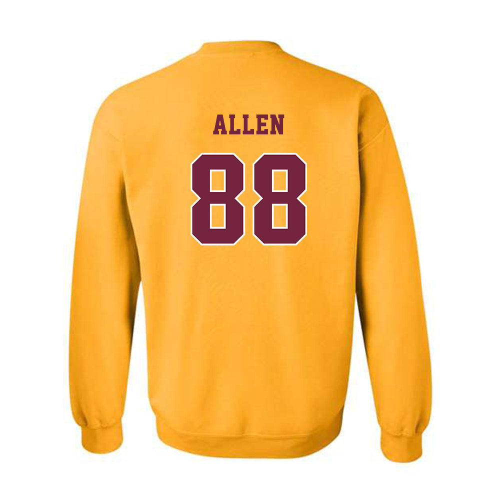 Central Michigan - NCAA Football : Jaden Allen - Classic Fashion Shersey Crewneck Sweatshirt-1