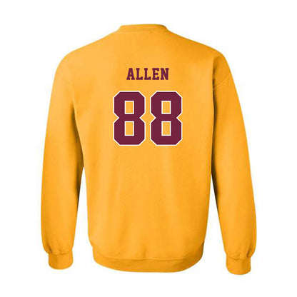 Central Michigan - NCAA Football : Jaden Allen - Classic Fashion Shersey Crewneck Sweatshirt-1