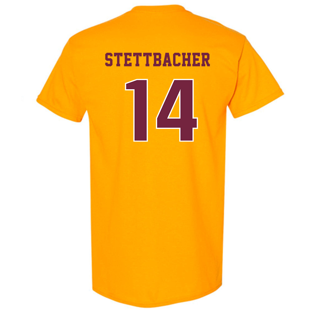 Central Michigan - NCAA Baseball : Drew Stettbacher - Classic Fashion Shersey T-Shirt-1
