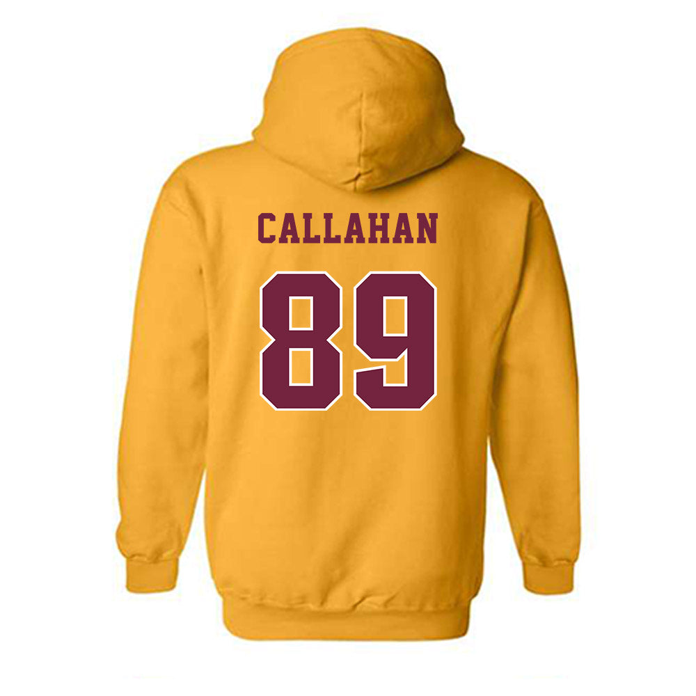 Central Michigan - NCAA Football : Rory Callahan - Classic Fashion Shersey Hooded Sweatshirt-1