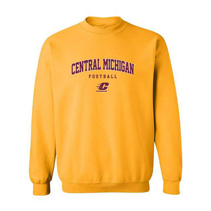 Central Michigan - NCAA Football : Tayte Vanderleest - Classic Fashion Shersey Crewneck Sweatshirt-0